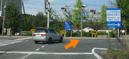 国道295号合流交差点